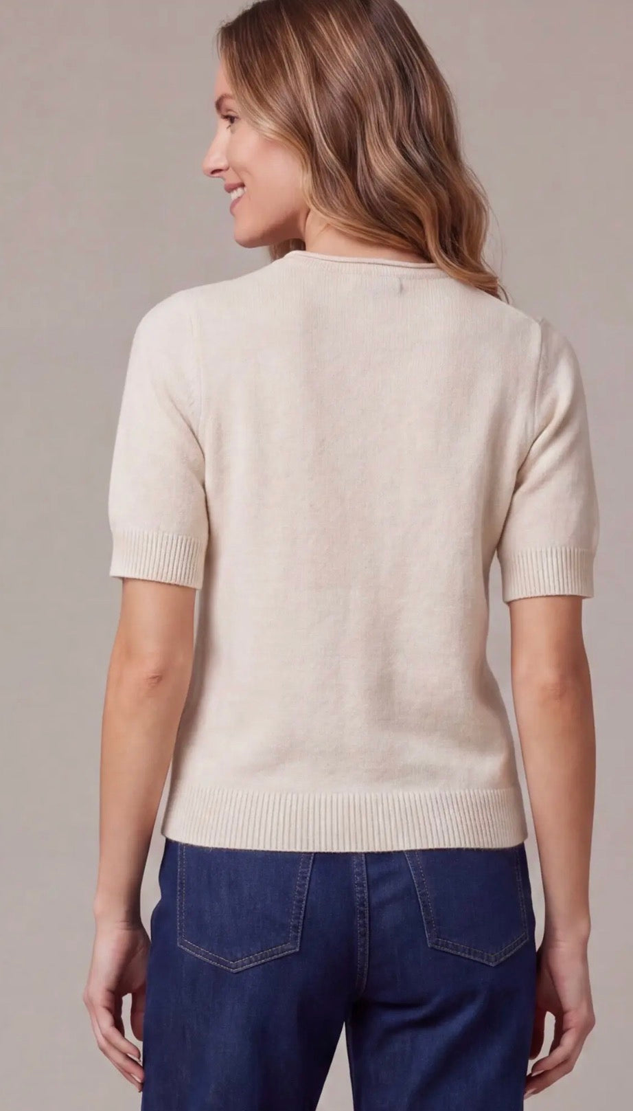 Light taupe sweater