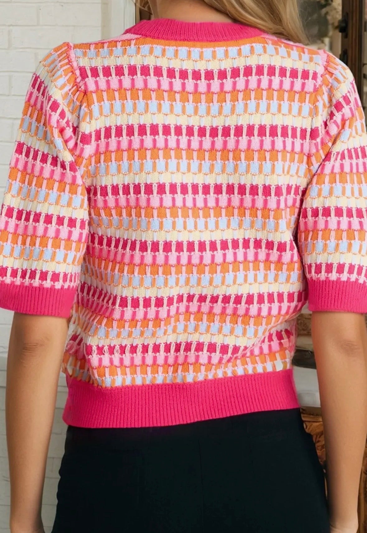 Rainbow knit