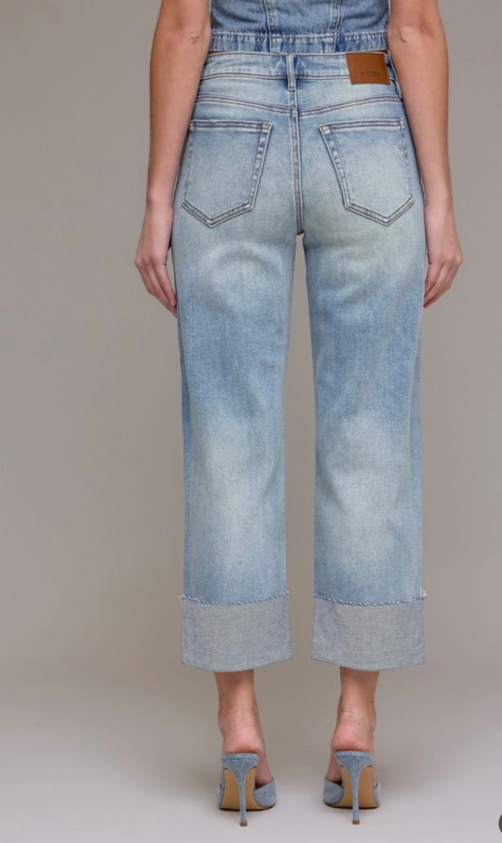Hidden vintage HW straight jeans