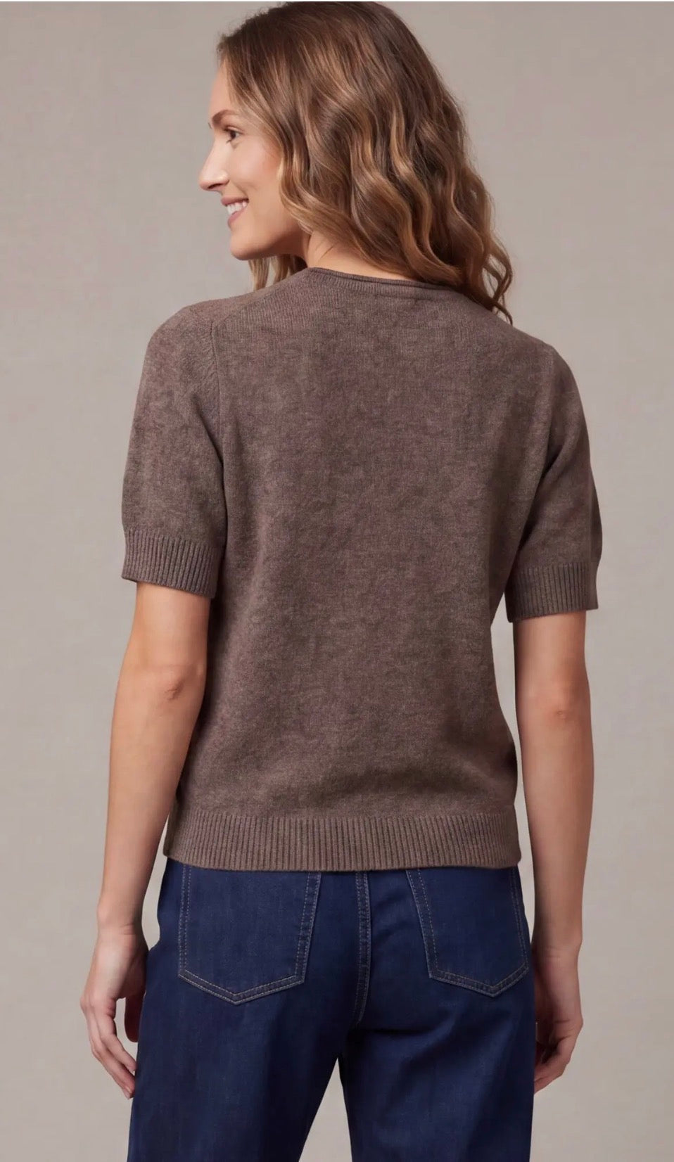Brown sweater