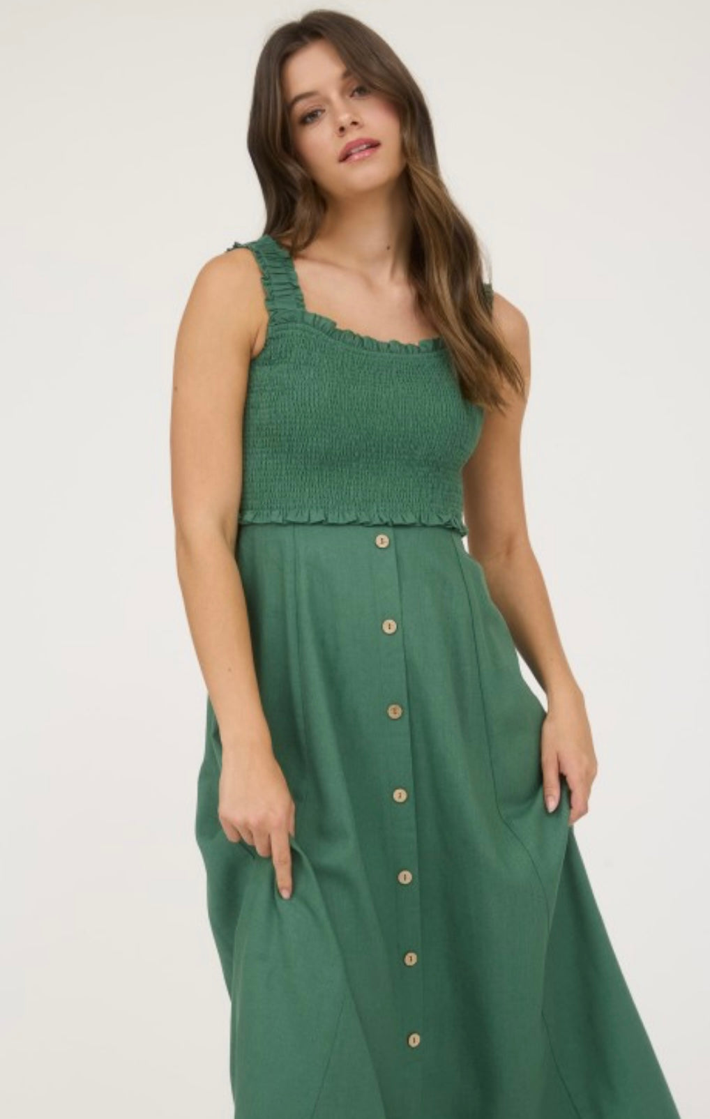 Betsy green dress