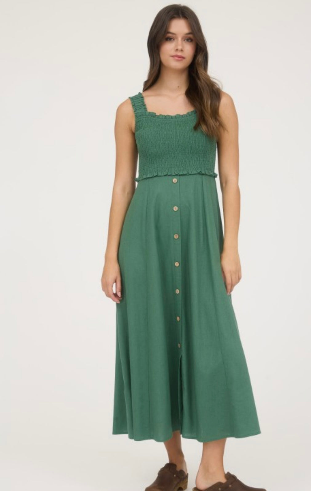 Betsy green dress