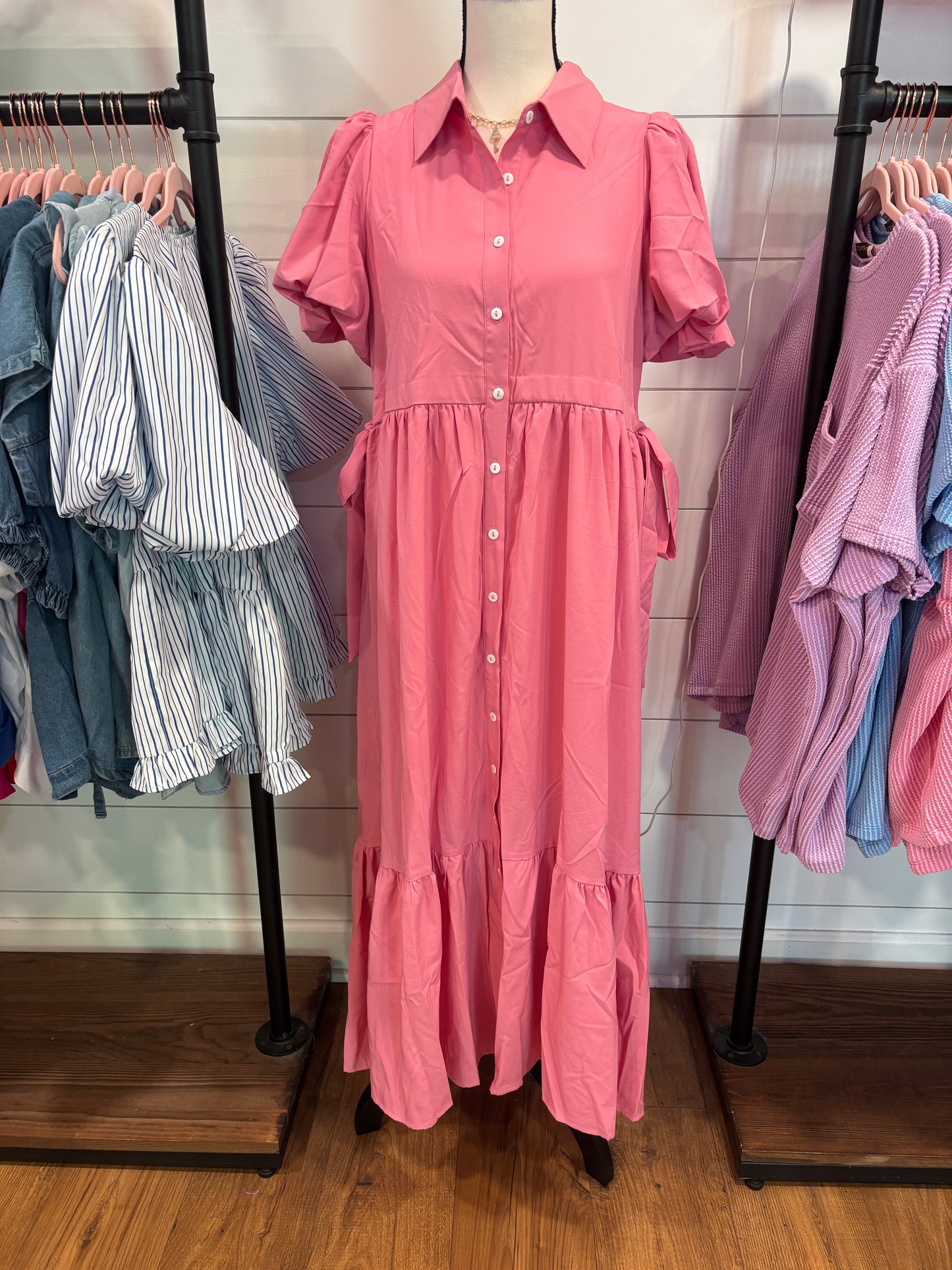 Pretty in pink dress