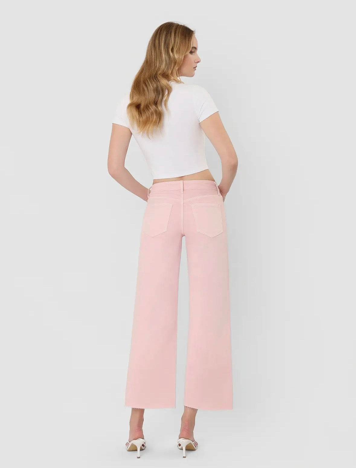 Vervet light pink denim