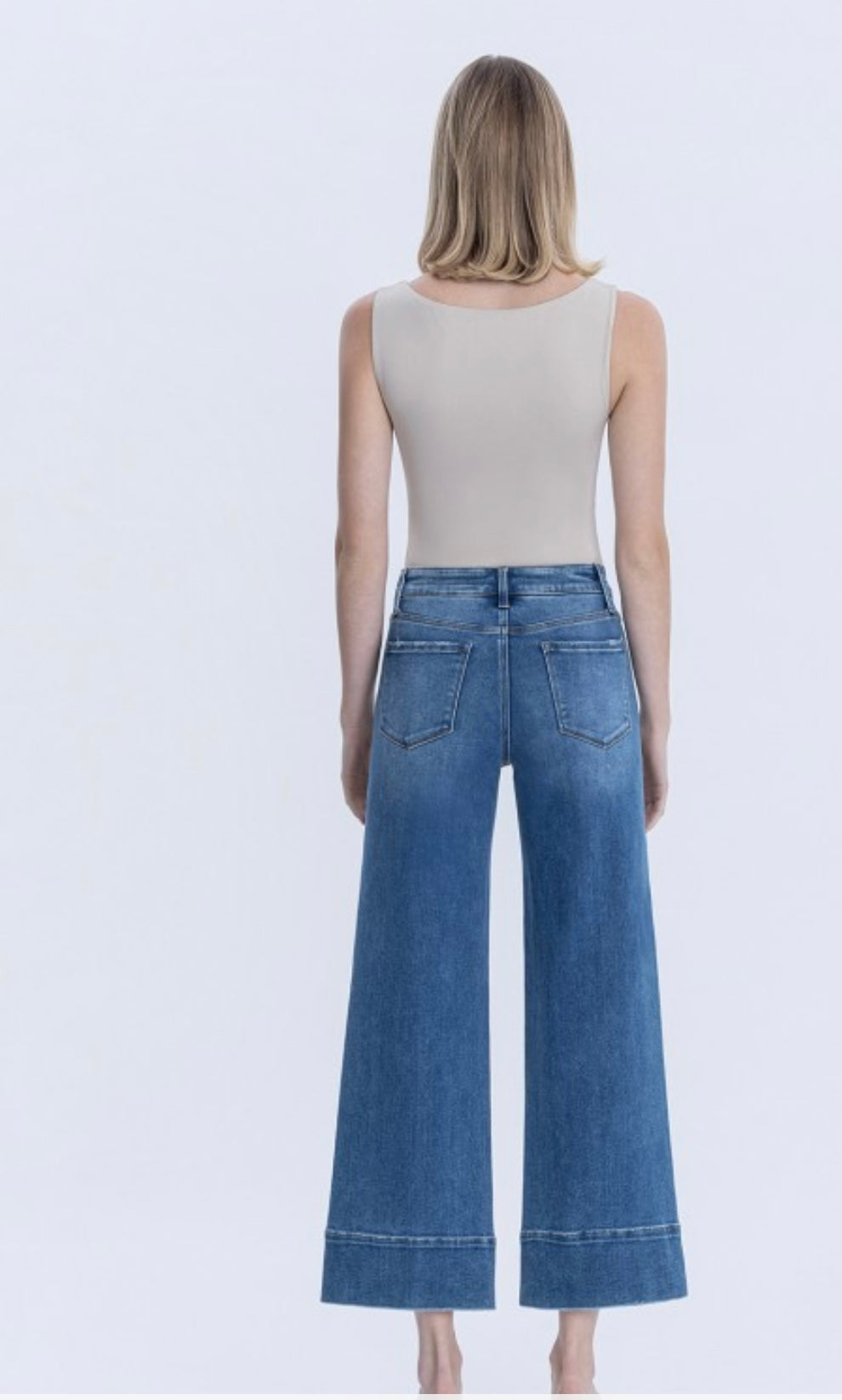 Vervet wide leg jeans
