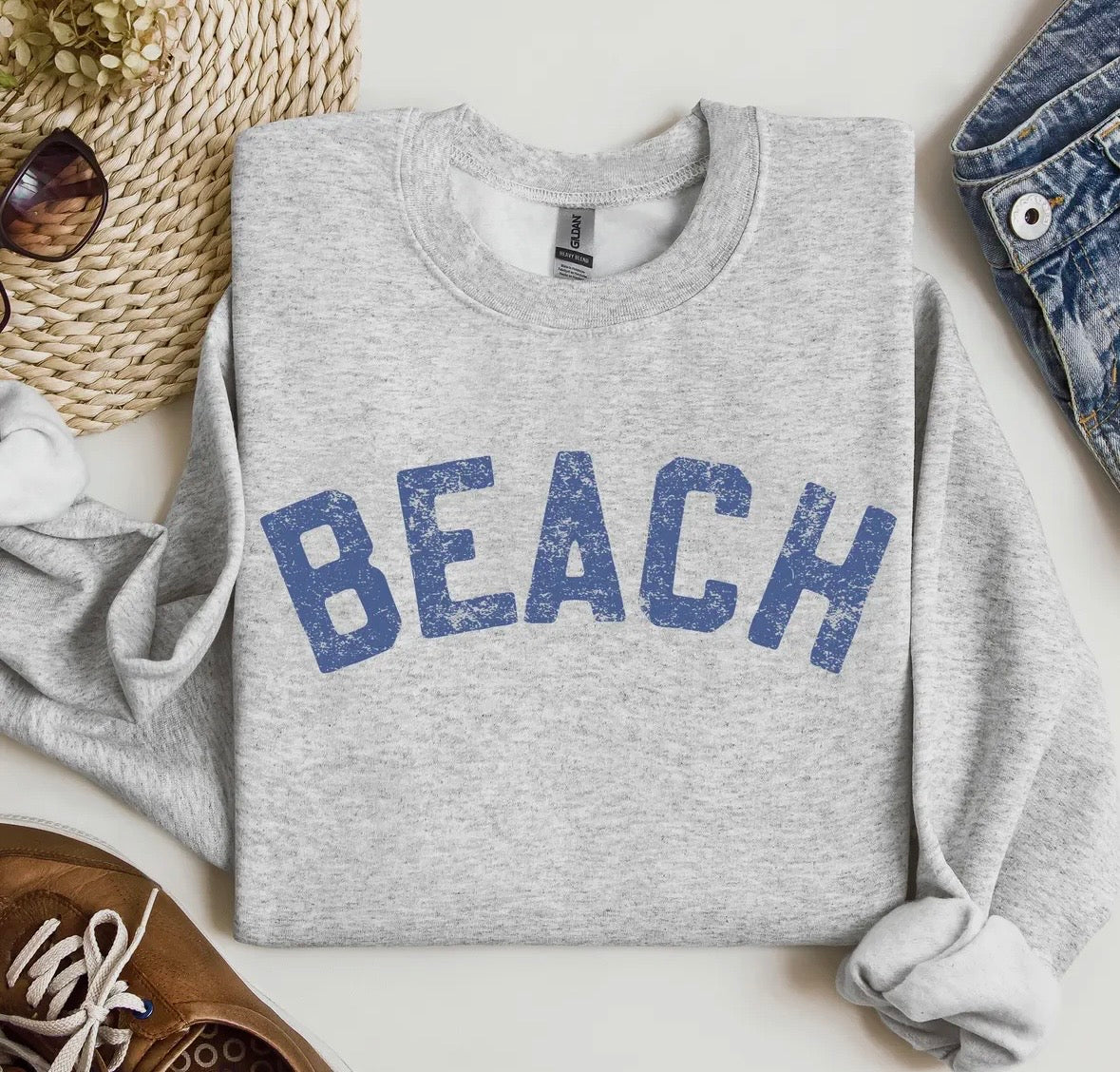 Beach sweatshirt