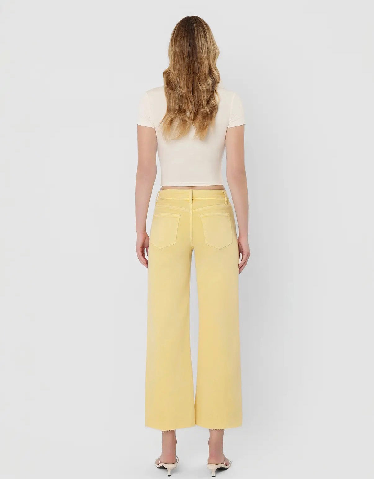 Vervet baby yellow denim