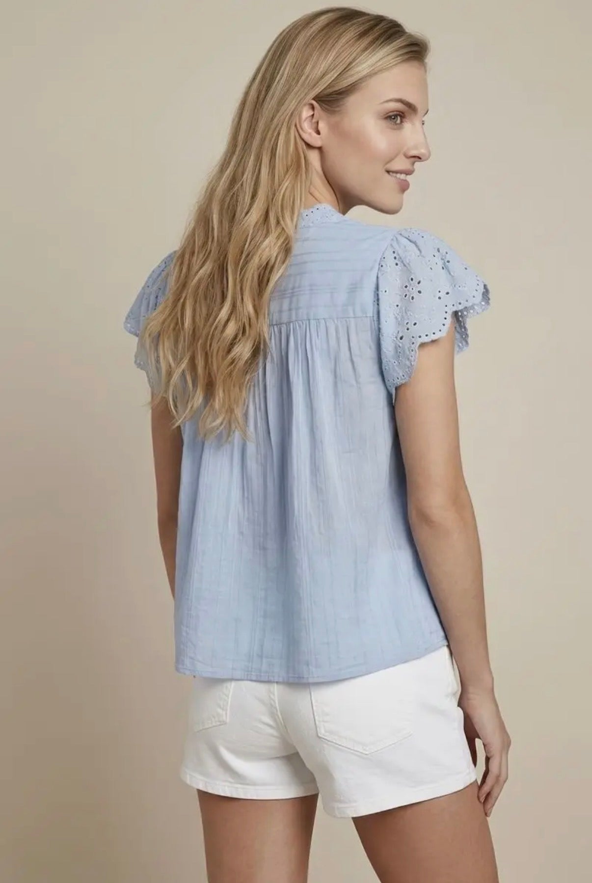 Scallop top