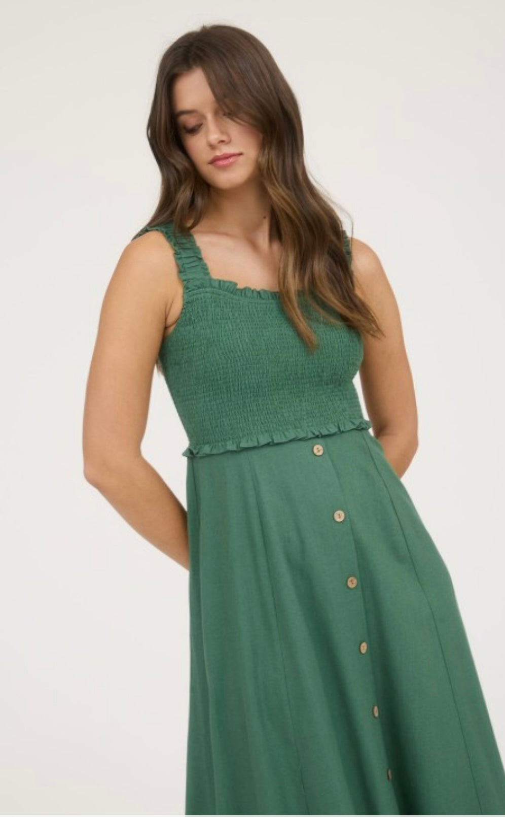 Betsy green dress