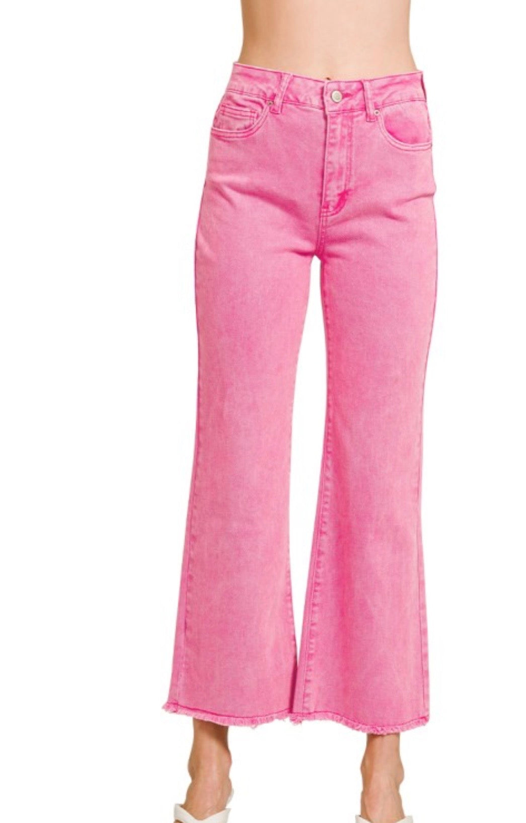 Zenana hot pink jeans