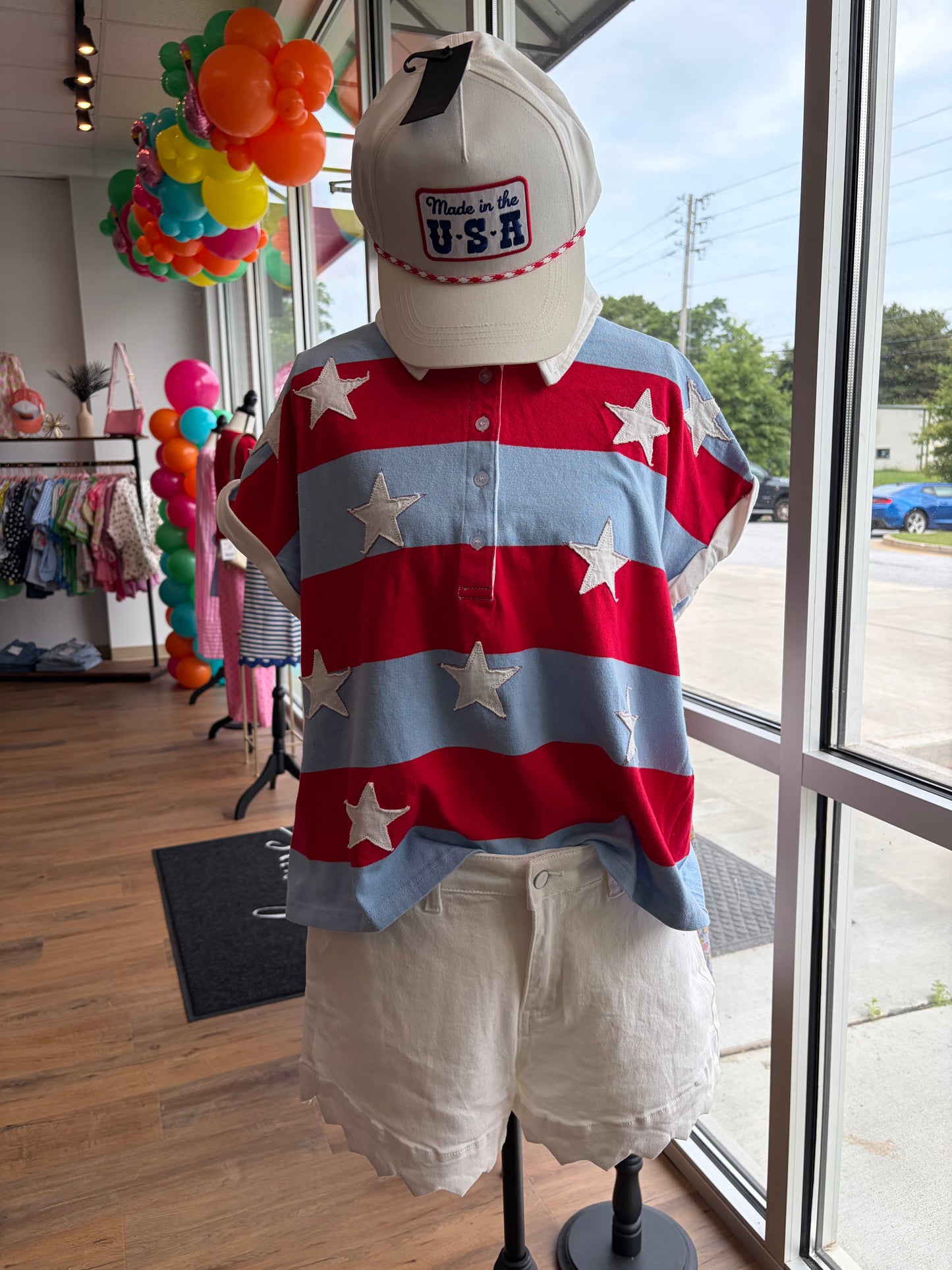 Star polo top