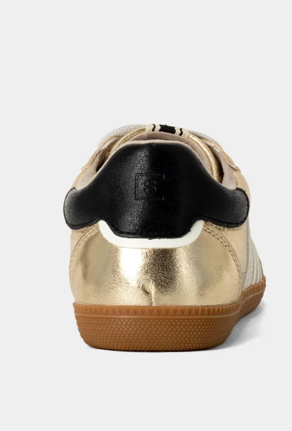 Light gold sneakers