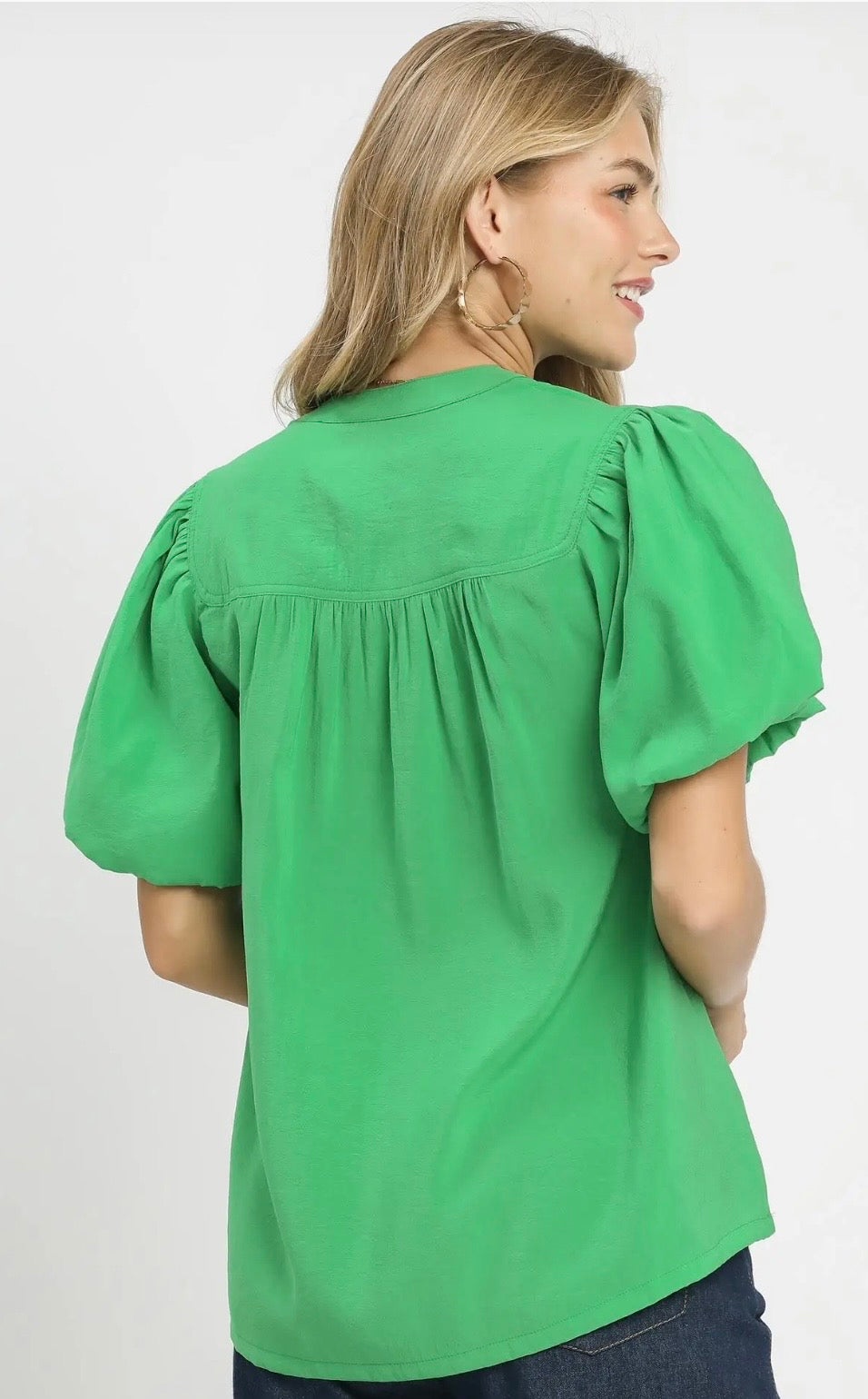 Apple green top