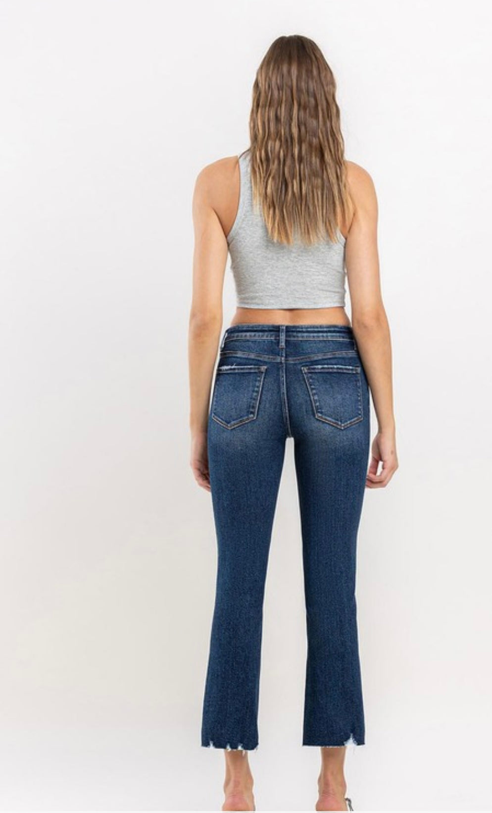 Lovervet midrise cropped mini bootcut