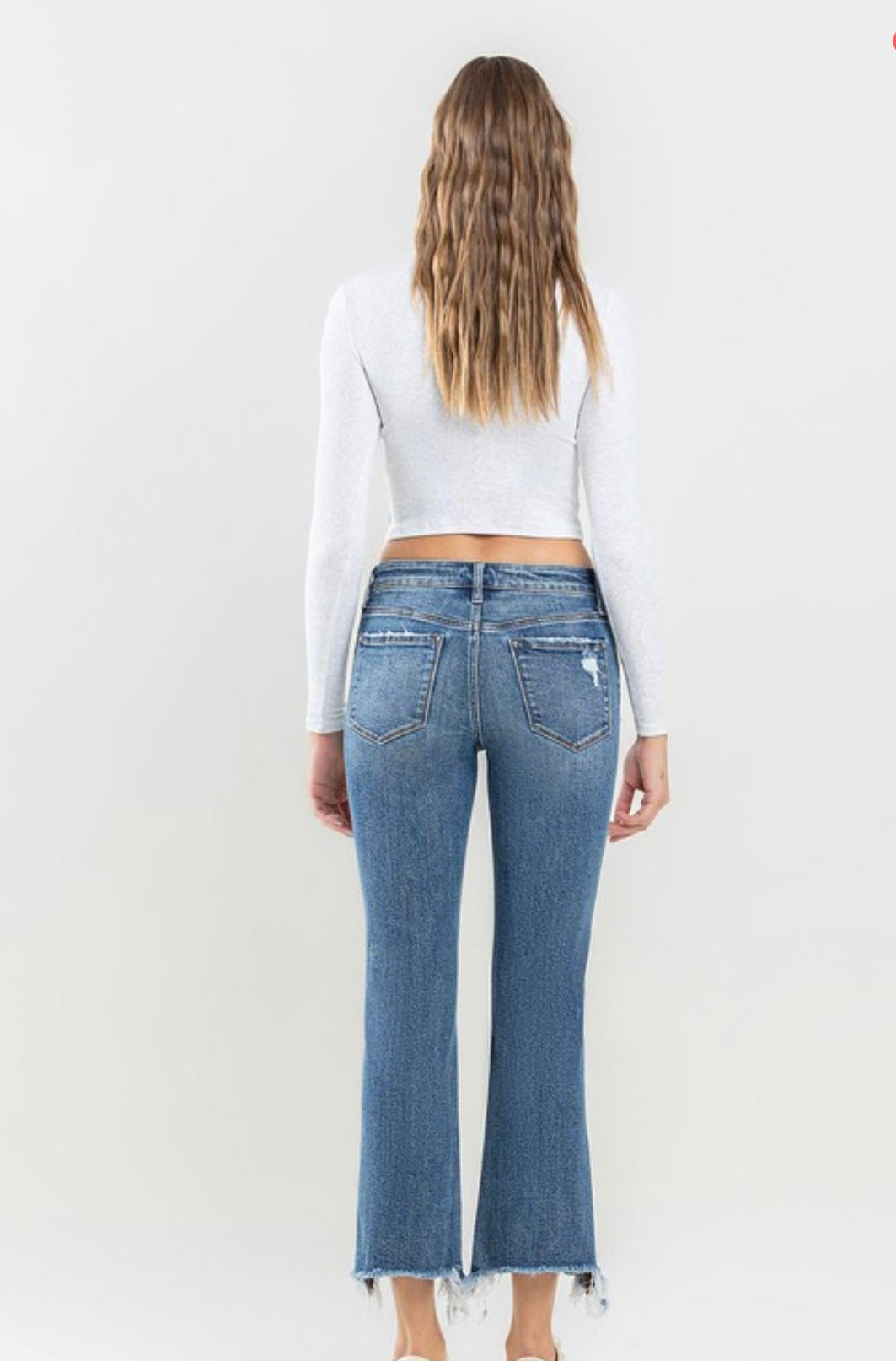 Lovervet midrise ankle bootcut