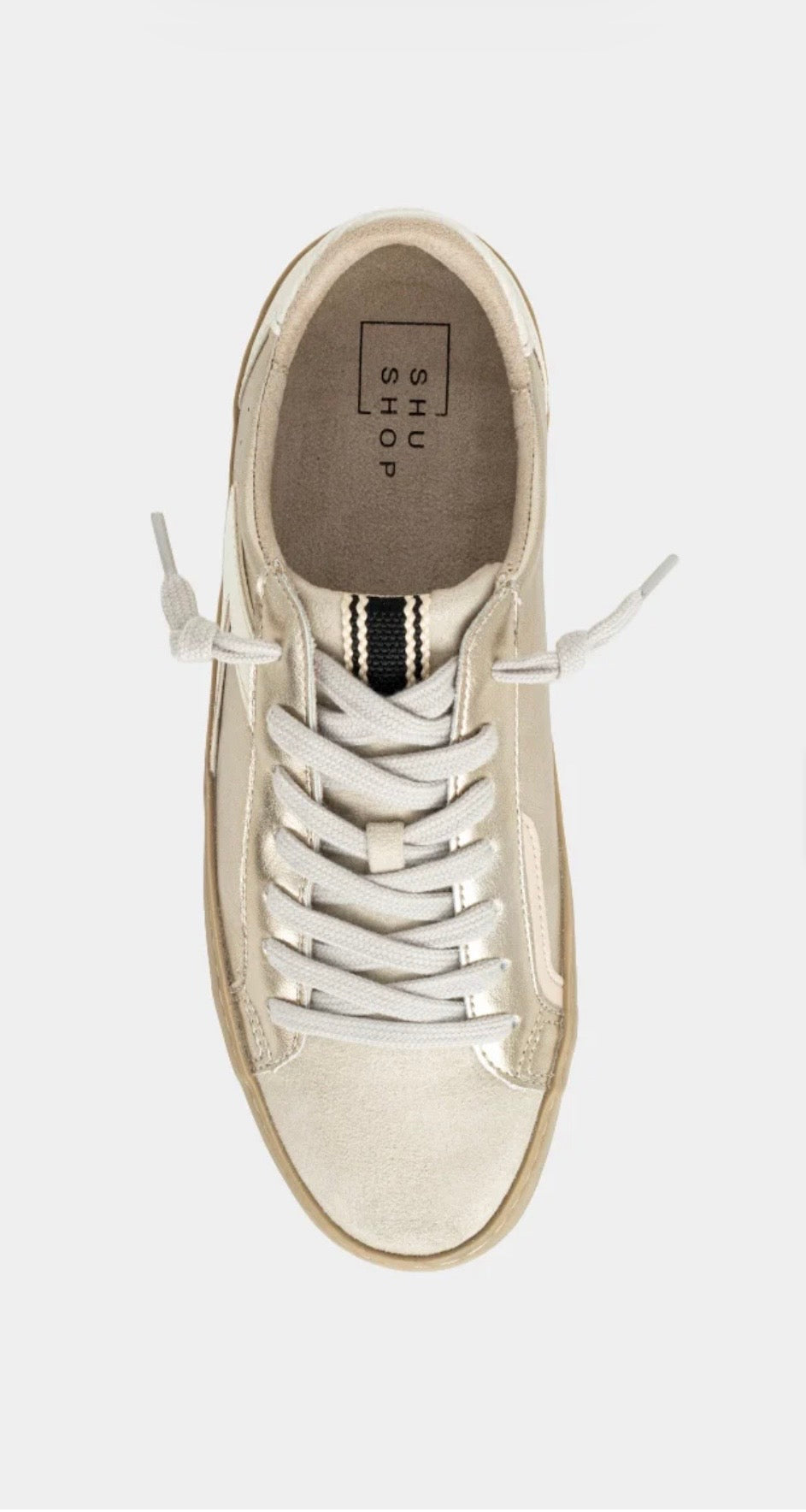 Robbie golden sneakers