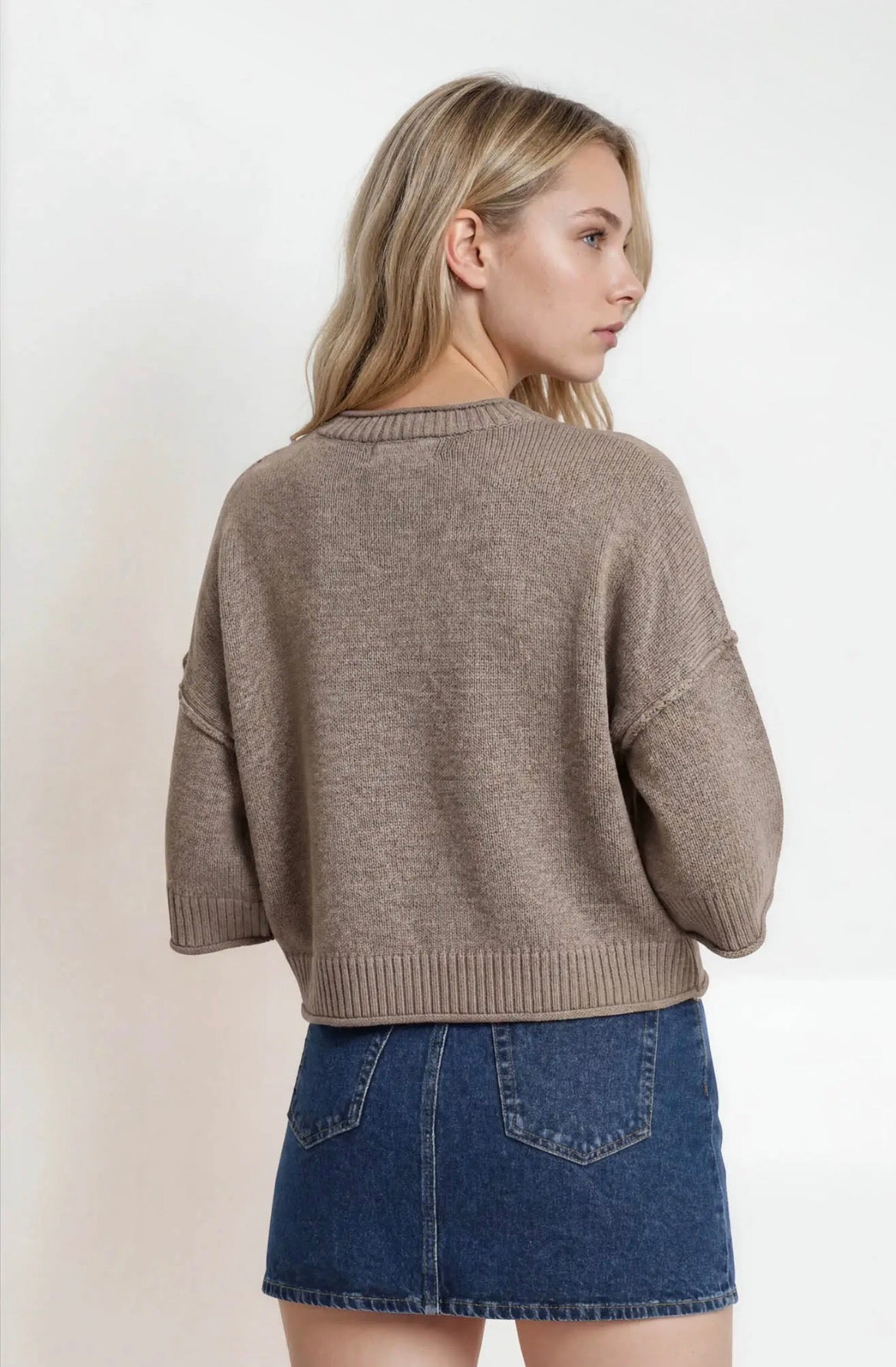 Taupe sweater