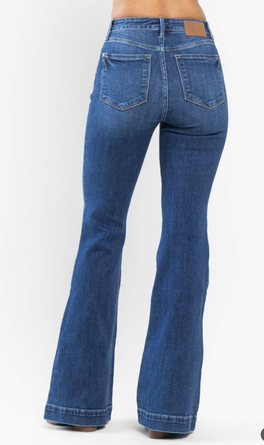 Judy Blue HW wide hem flare