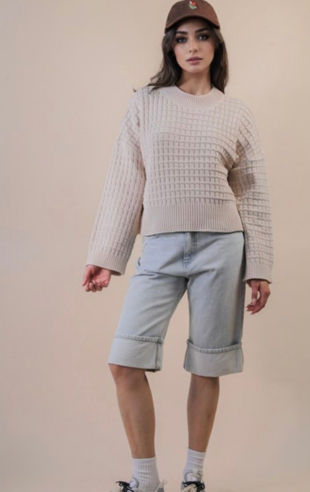 Amanda sweater beige