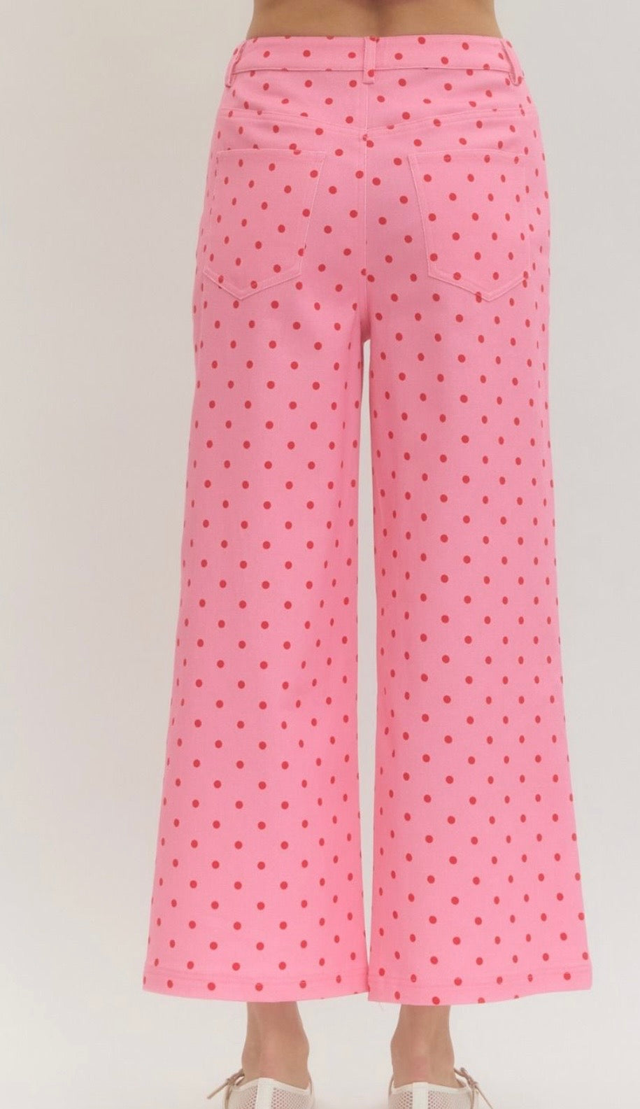 Pink dot pants