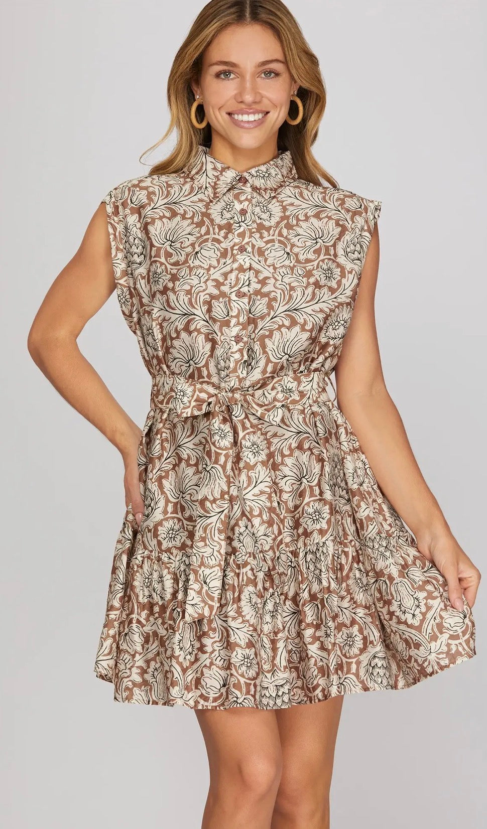 Millie paisley dress