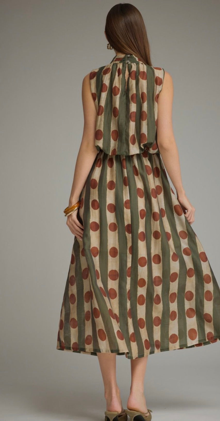 Bethany dot dress