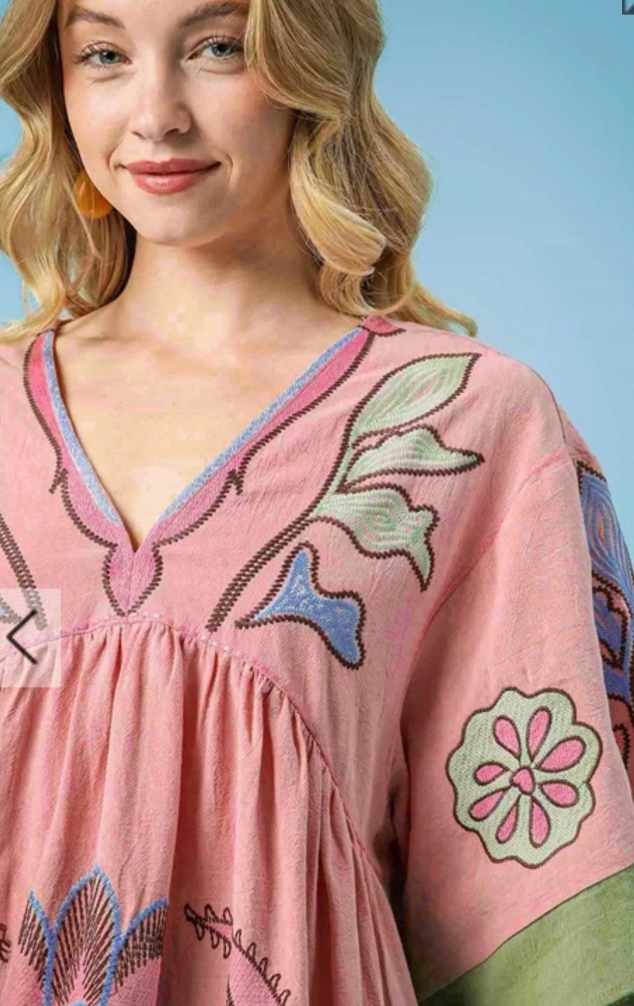 Lori pink dress
