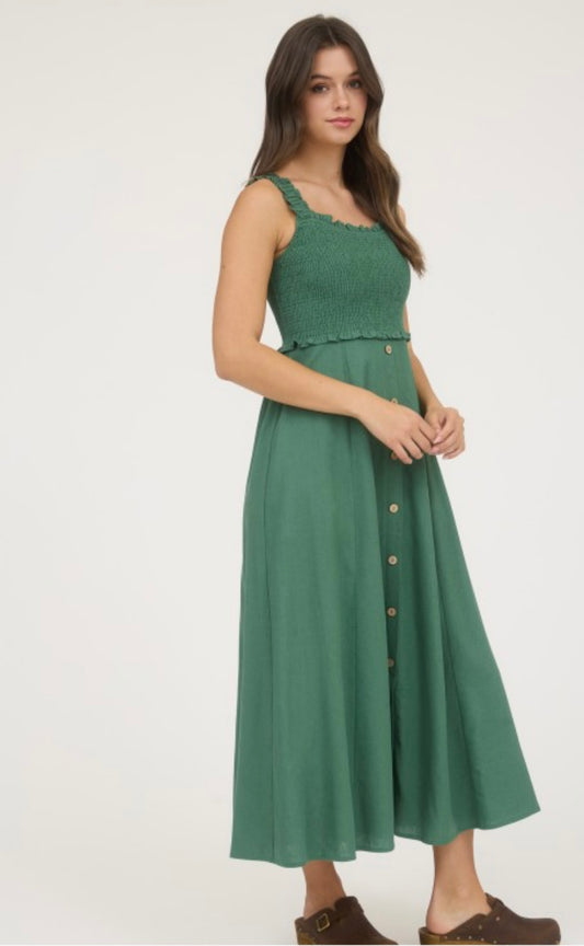Betsy green dress