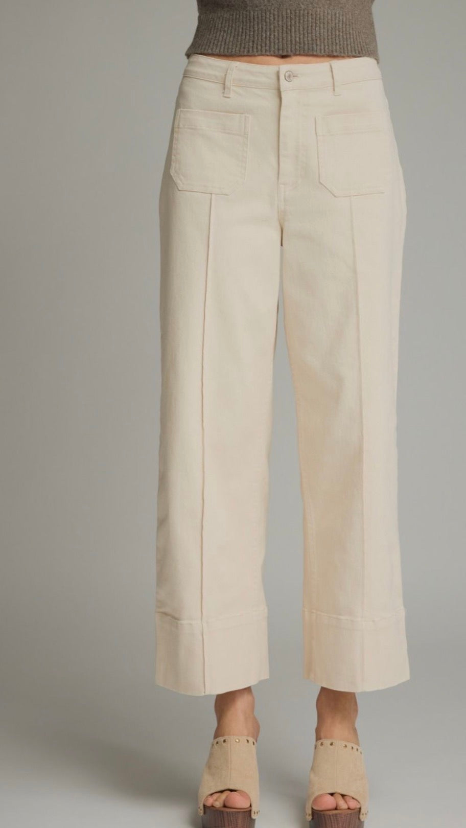 Ivory denim