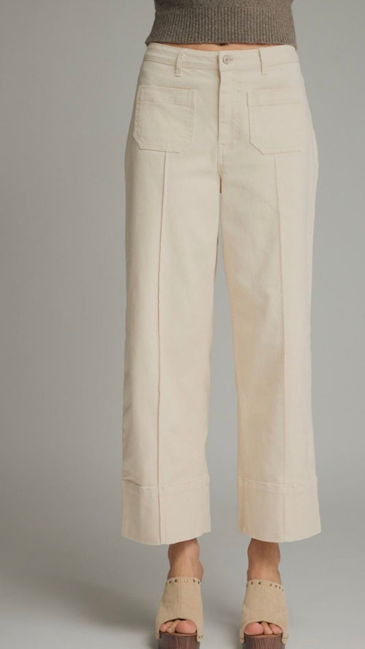 Ivory denim