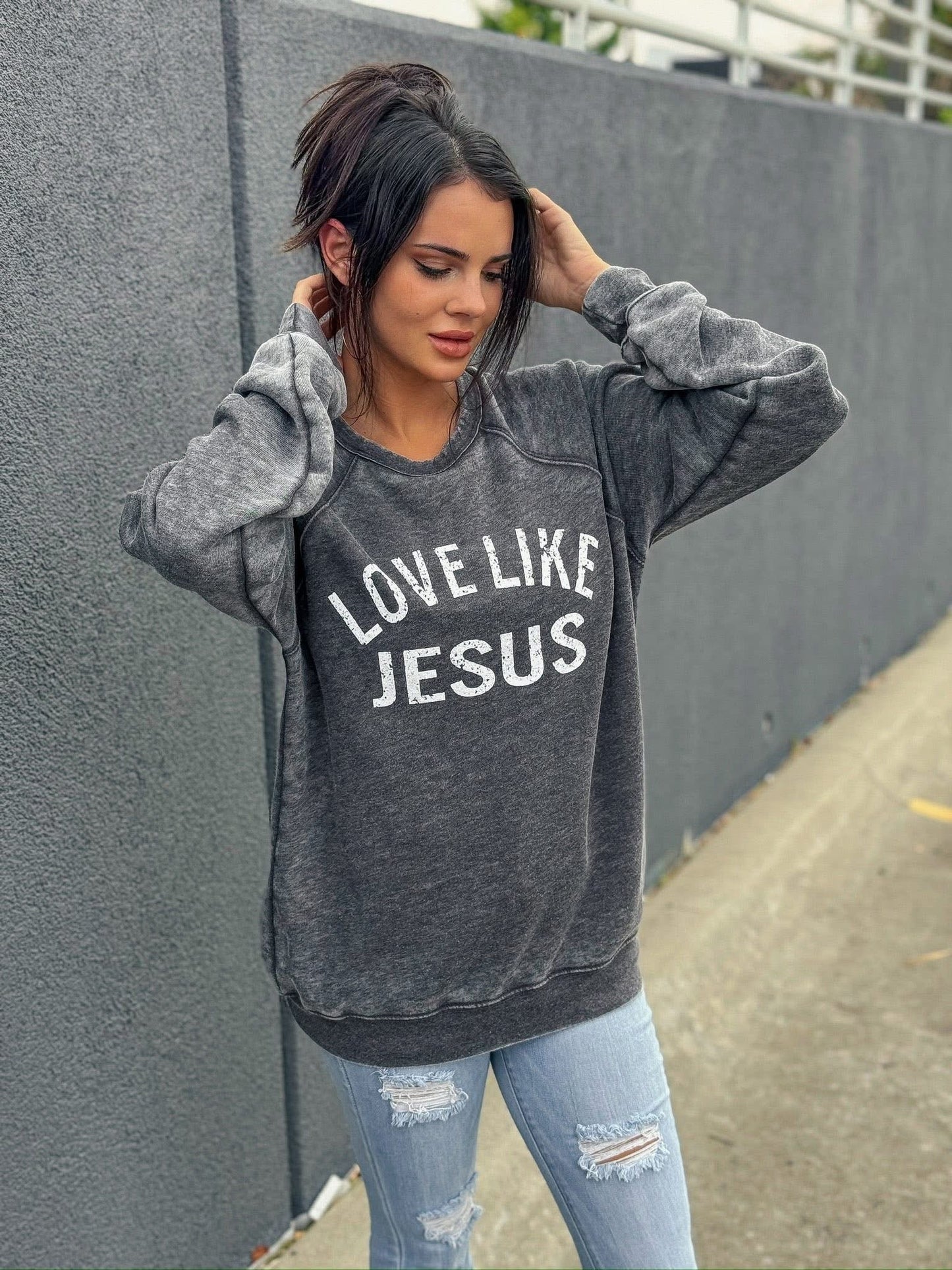 Love like Jesus sweatshirt