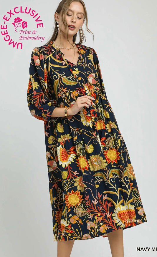 Sunny fall day dress