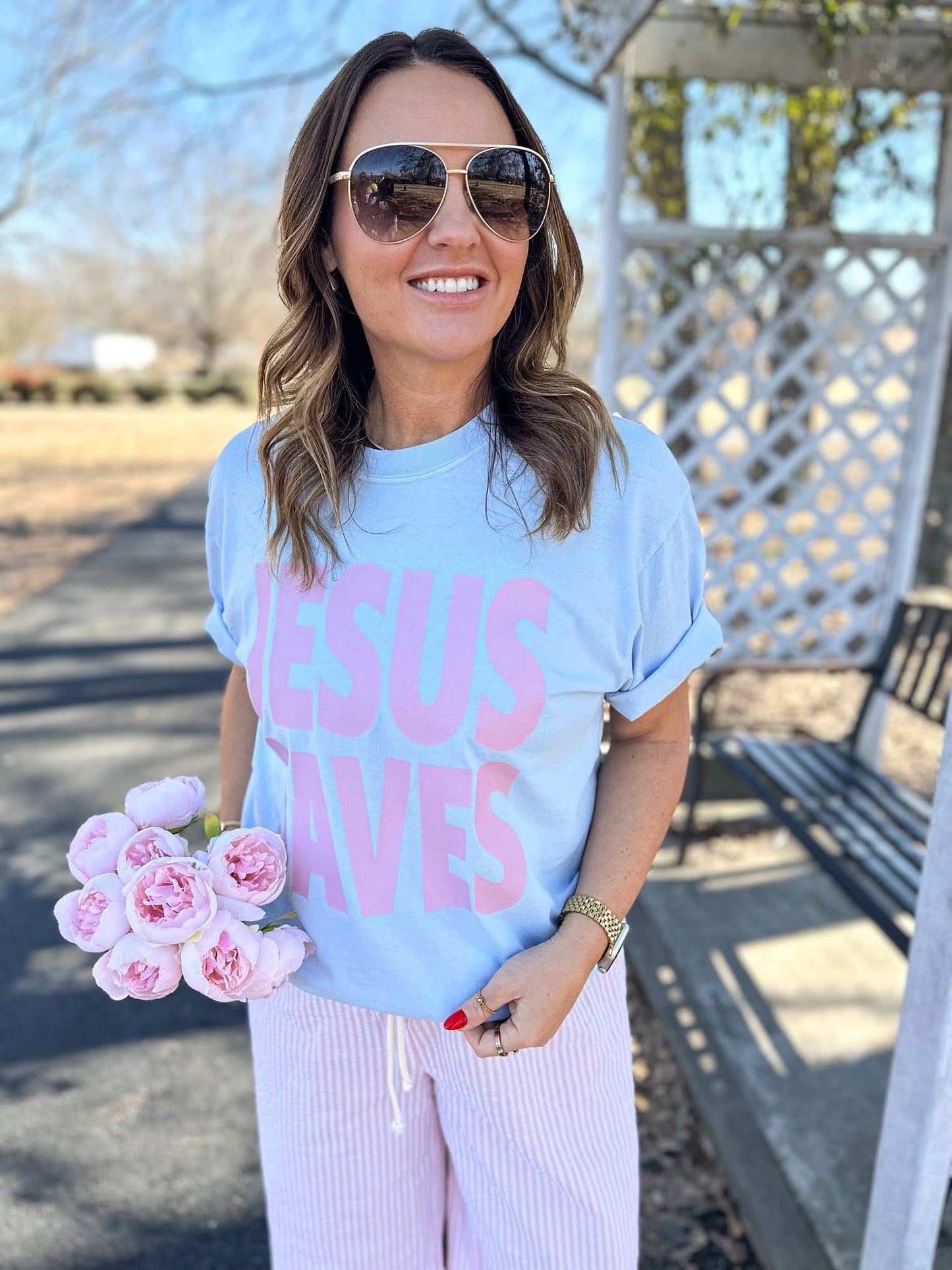 Jesus saves tees