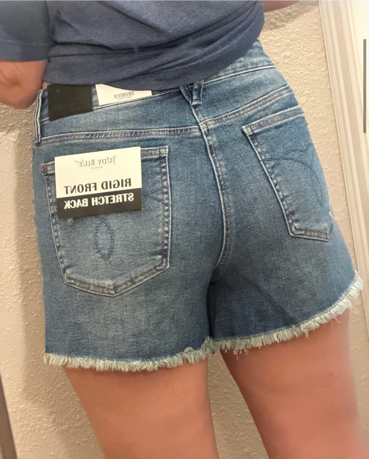 Judy Blue High Waist Button Fly Rigid Magic Cut Off