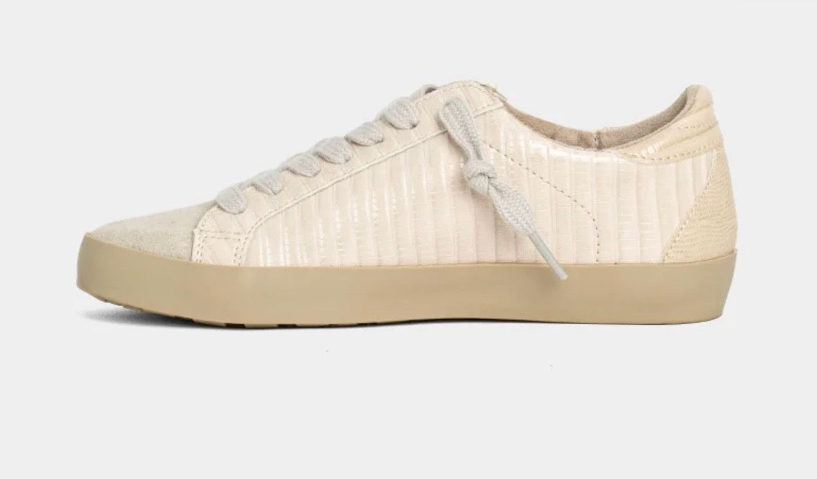 Kids Paula mini blush lizard sneakers