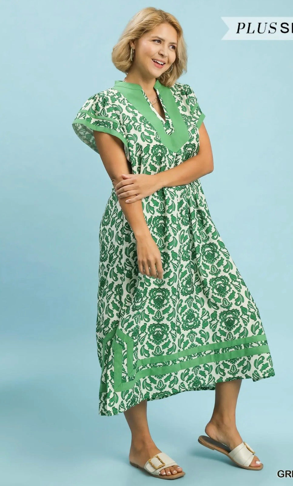 Stacy green dress