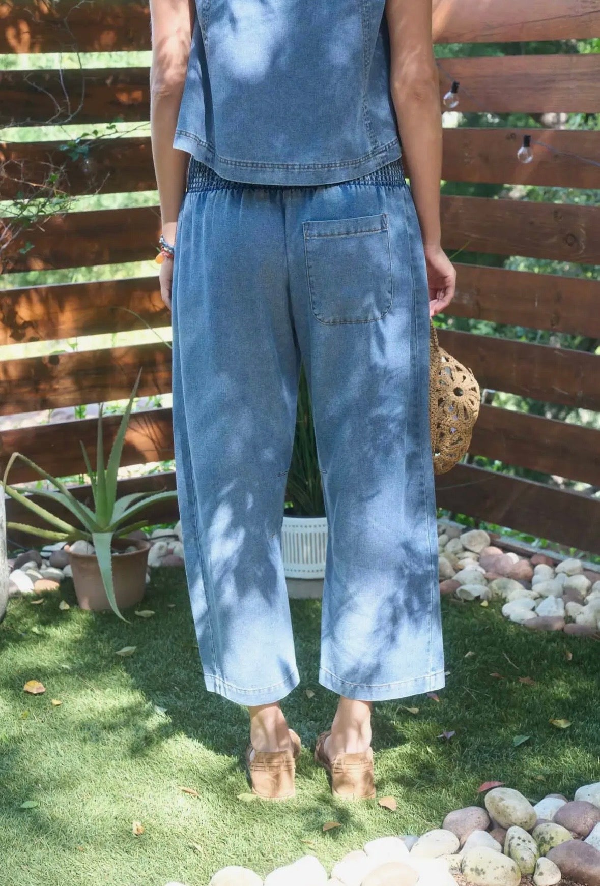 Casual denim pants