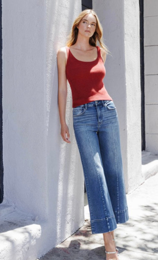 Vervet wide leg jeans