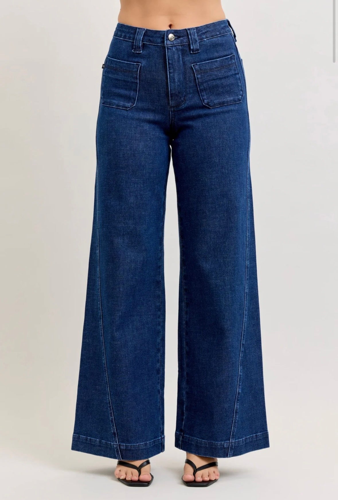 Judy blue retro wide denim