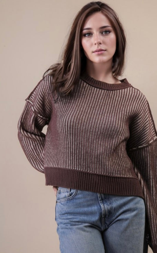 Katie sweater brown