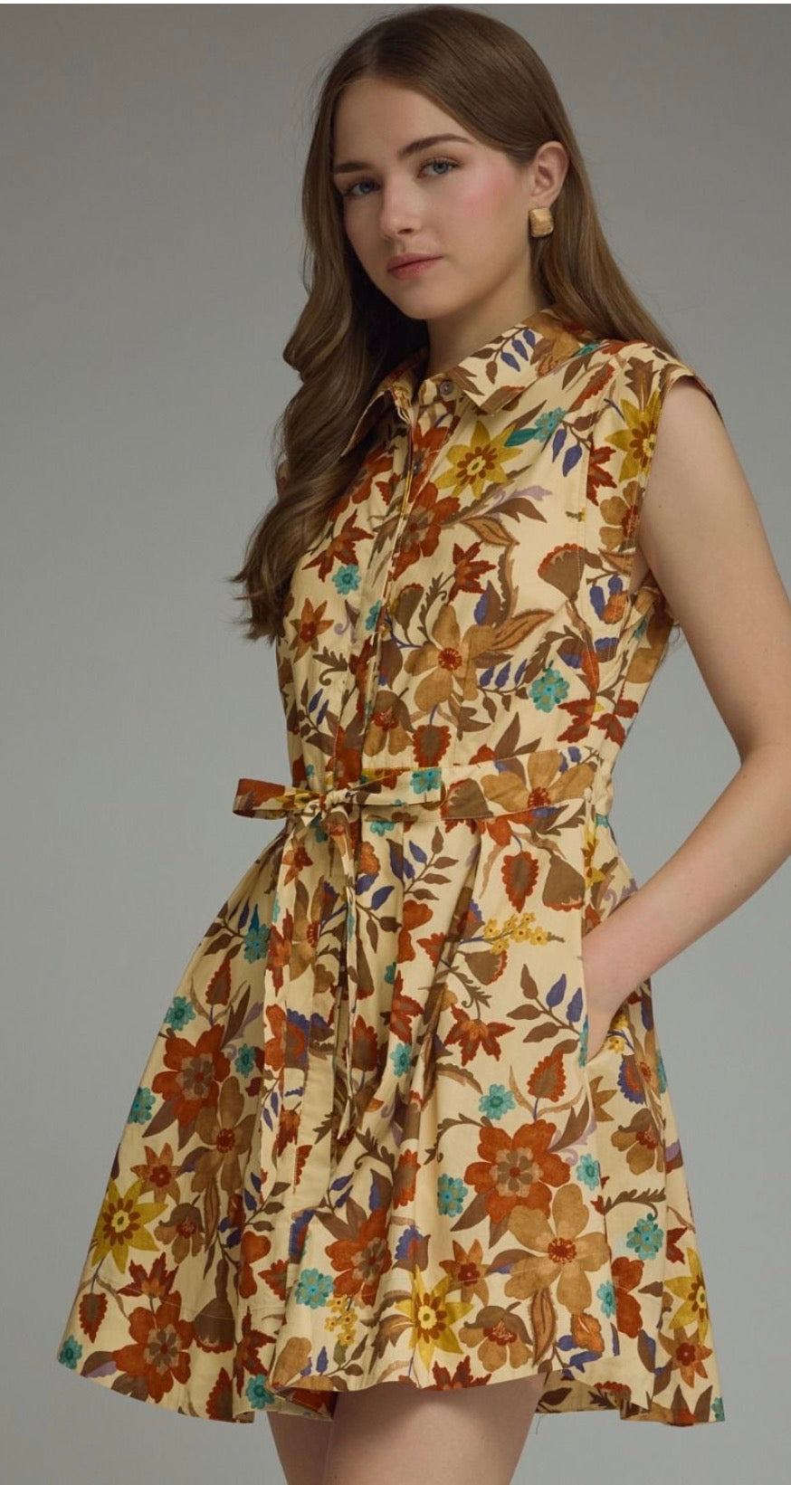 Katie floral dress