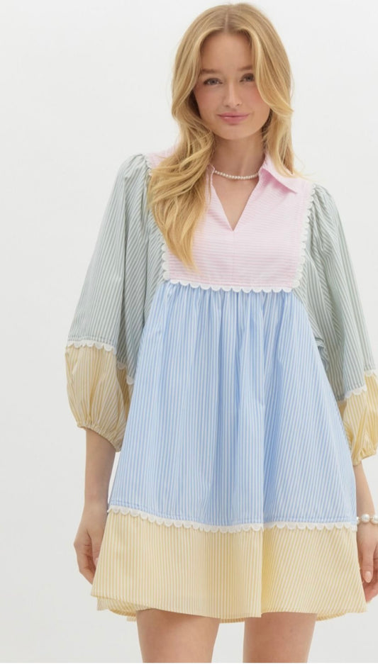 Pastel spring dress