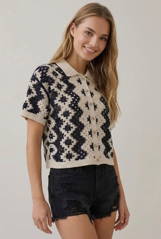 Element button knit