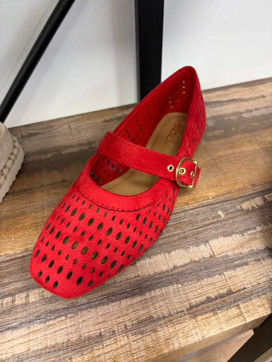 Sheila red Mary Jane’s