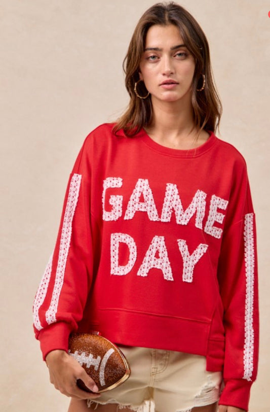 Game day sweatshirt