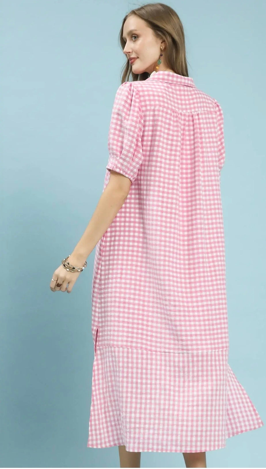 Belle pink dress