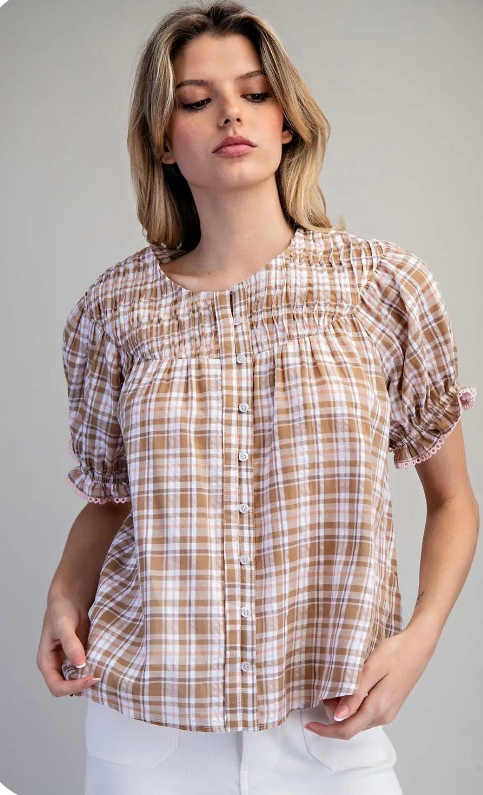 Mocha Kimberly top
