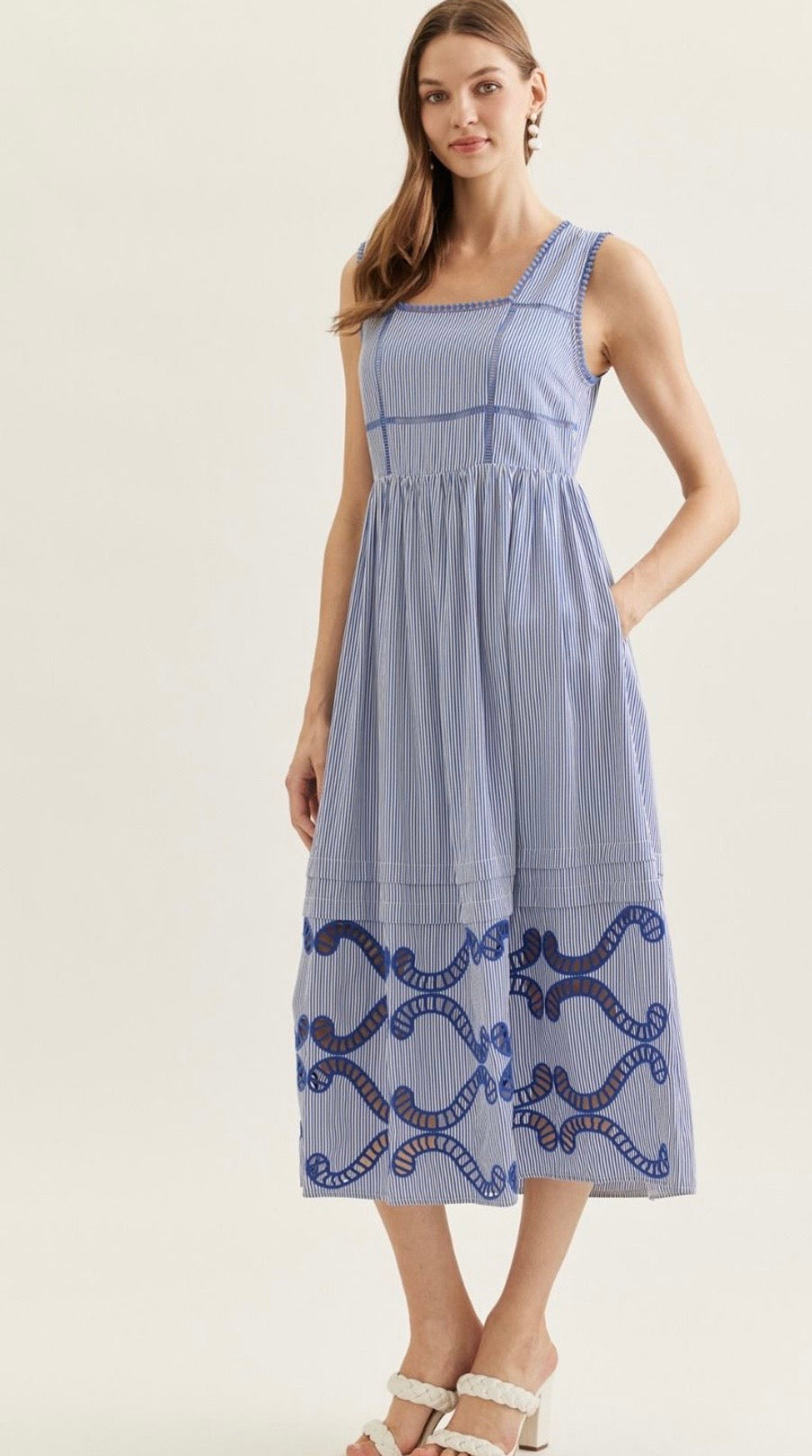 Kate blue dress