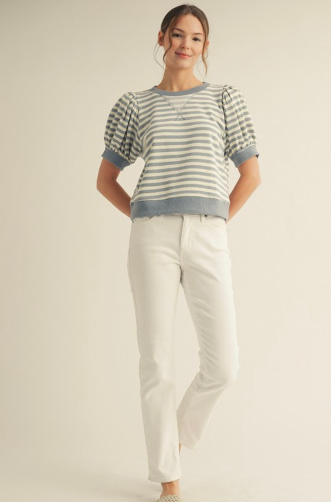 Jordan stripe top