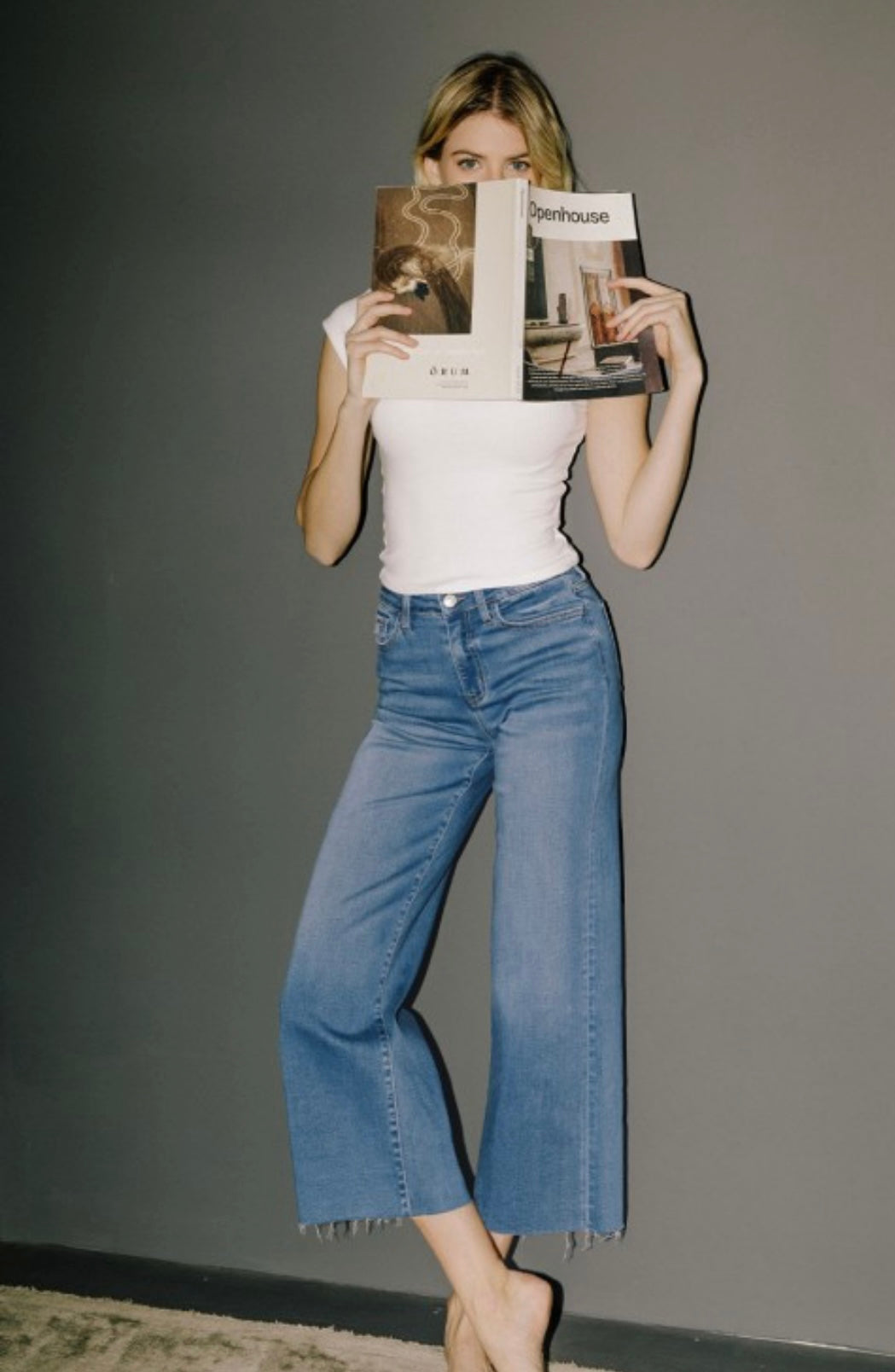 Vervet slim wide denim